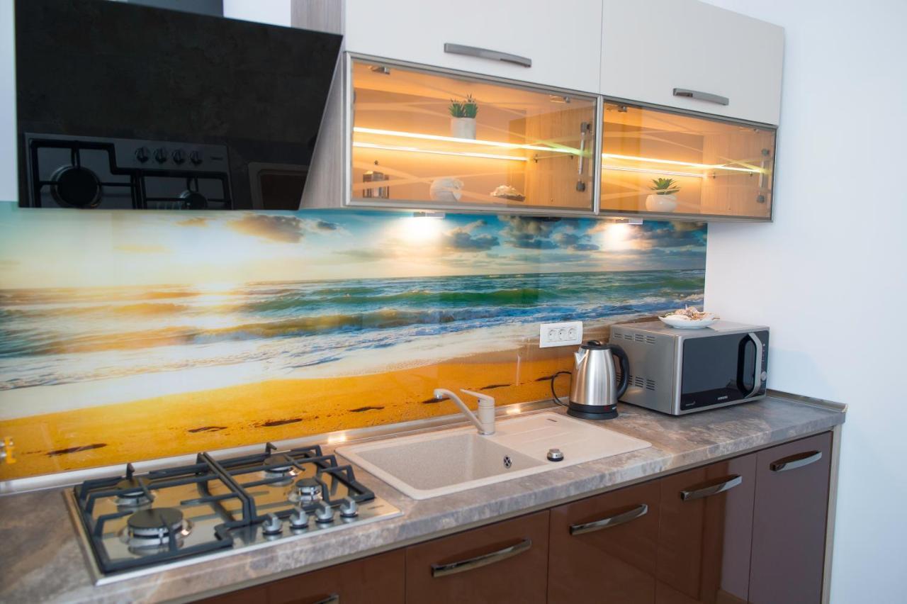 Golden Shell Apartment Mamaia Nord Năvodari Eksteriør bilde